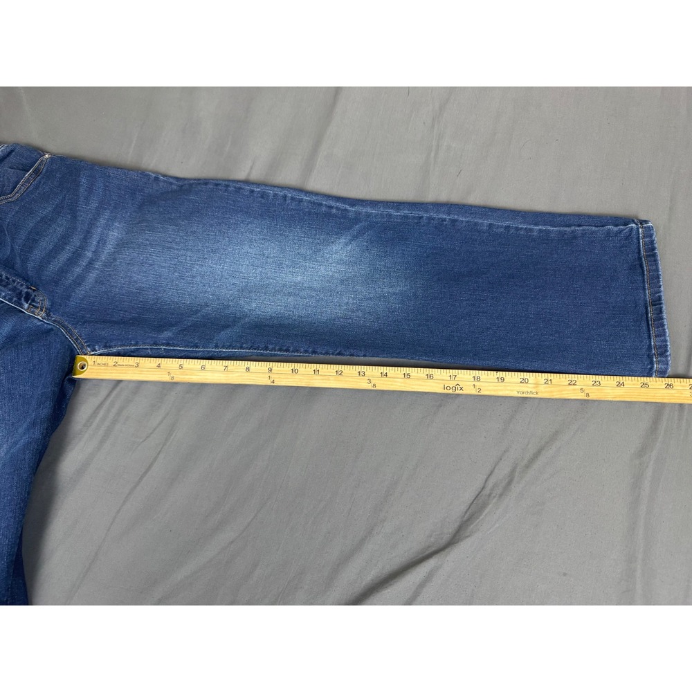 Banana Republic Womens Bootcut High-Rise Cropped Jeans Blue Size 29/8 ~31x26 - Picture 4 of 16